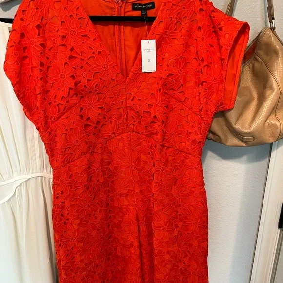 chinese dress ladies Banana Republic Floral Red Dress Size 0  ReThreads.shop